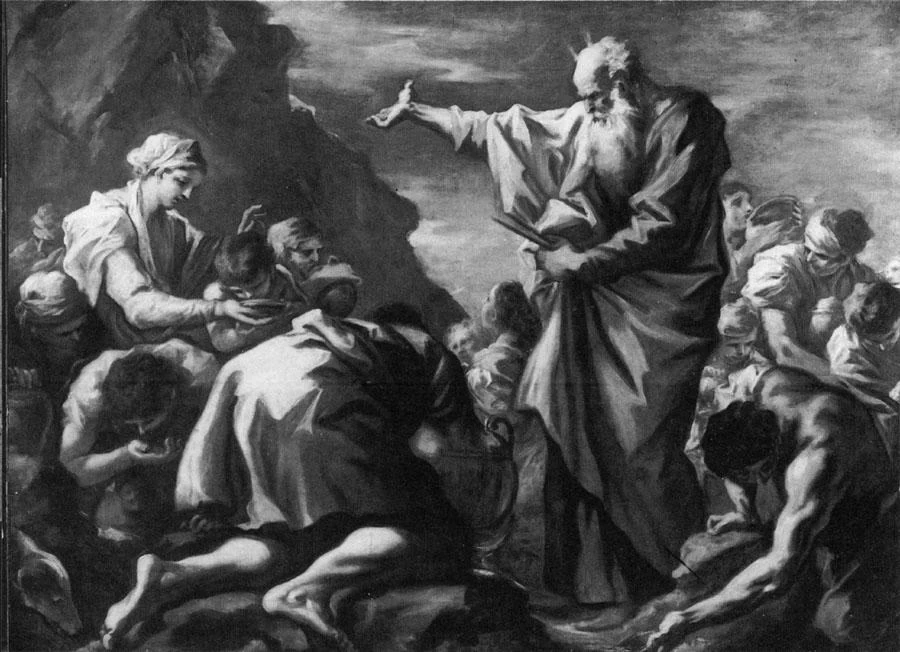 Mosè fa scaturire l'acqua dalla roccia - Serpukhov, Museo